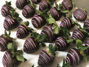 Choc strawberries
