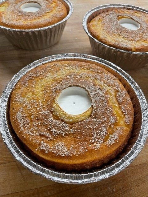 Passover sponge cake