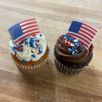 fourth of july cupcakes