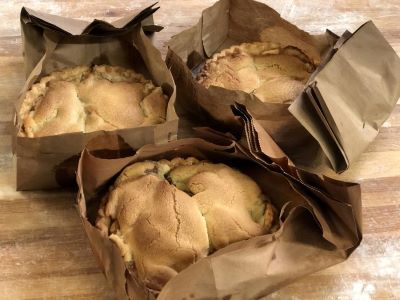 sack apple pie