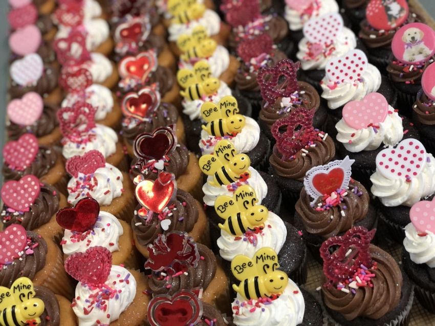 valentines cupcakes
