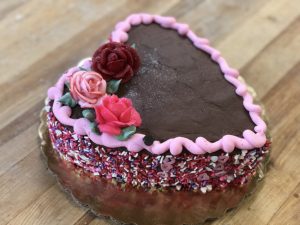 valentines fudge cake
