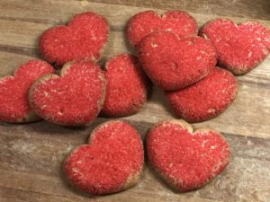 valentines sugar cookie