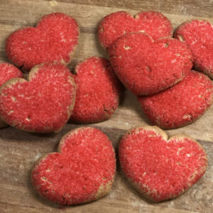 valentines sugar cookie